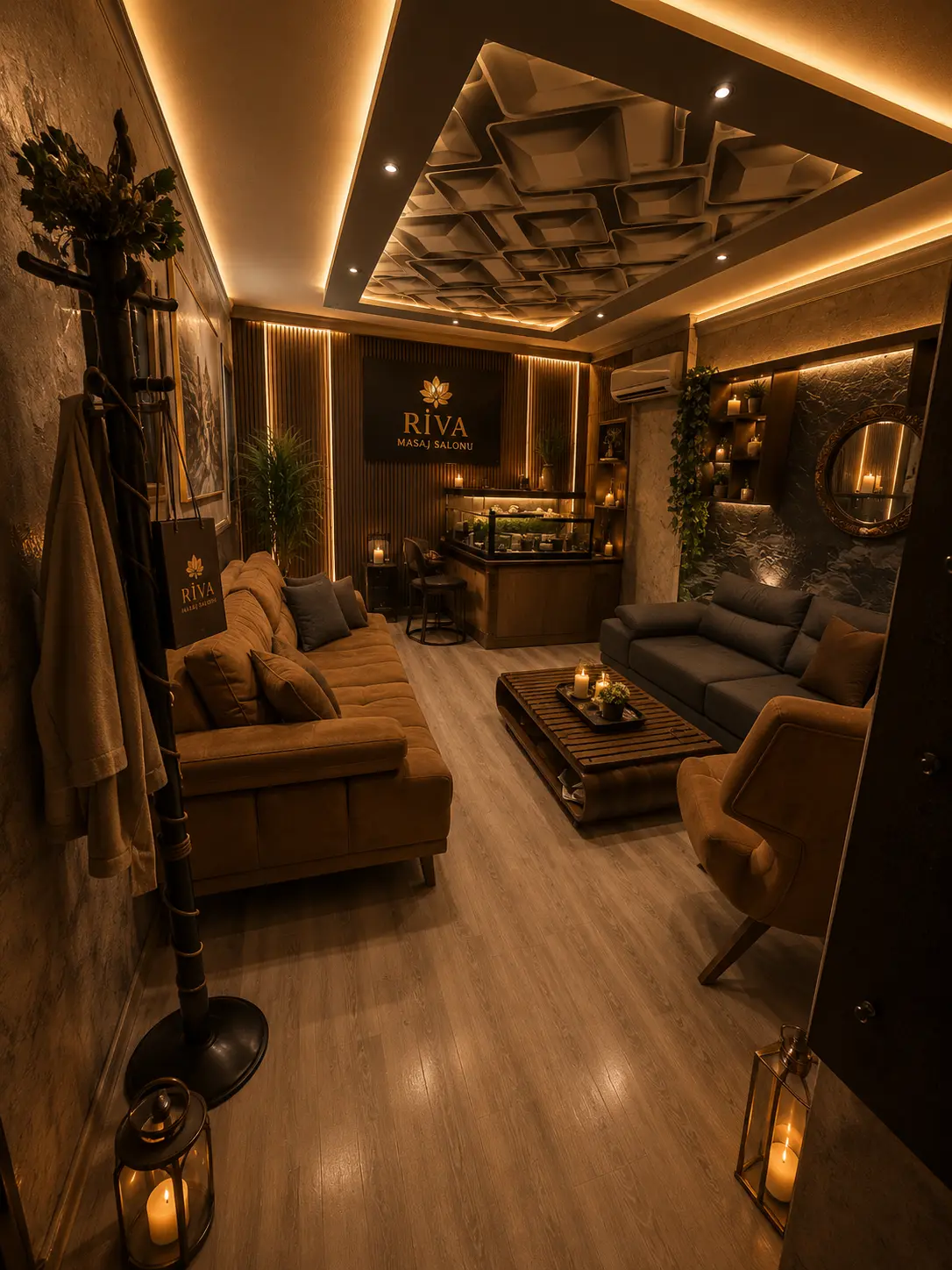 Riva Masaj & Spa dinlenme alanı