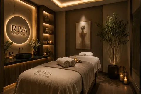 Riva Masaj ve Spa huzurlu masaj odası