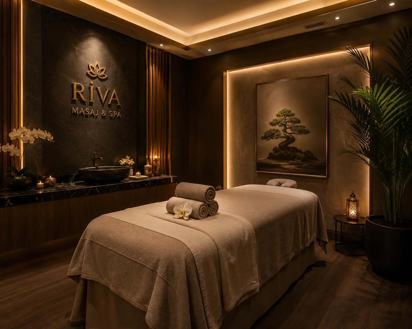 Eskişehir masaj salonu Riva Masaj & Spa uygulama odası